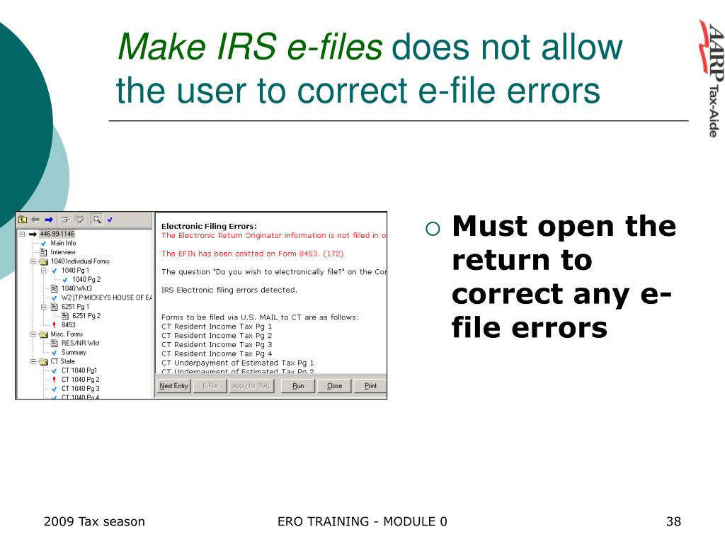 PPT AARP TaxAide ERO Training PowerPoint Presentation, free download