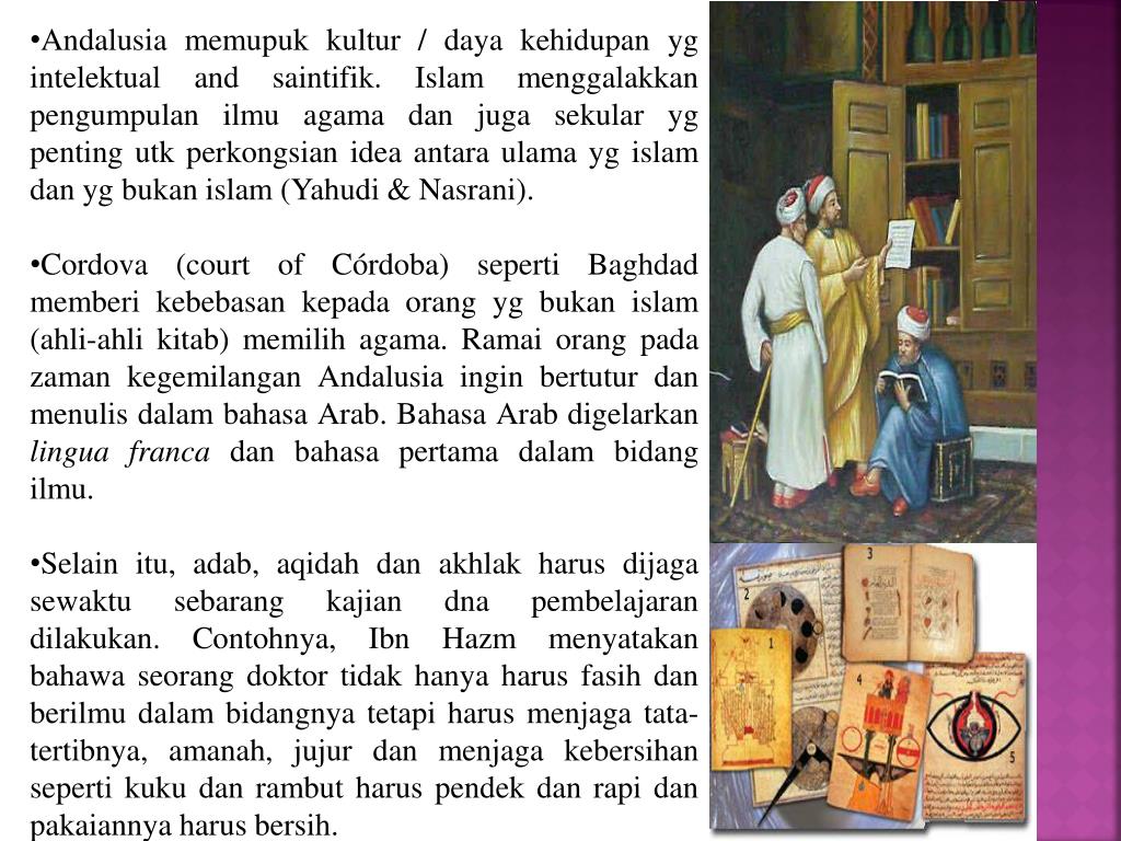 PPT Pendidikan Pada Zaman Al Andalus (Islamic Spain) PowerPoint