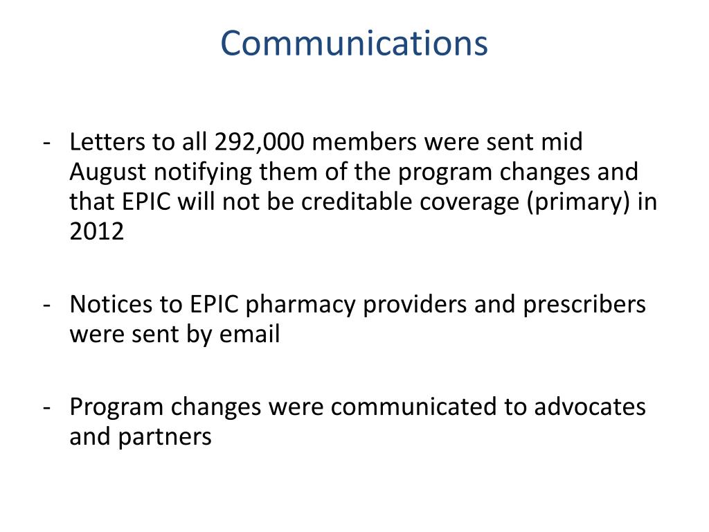 PPT New York State EPIC Program PowerPoint Presentation, free