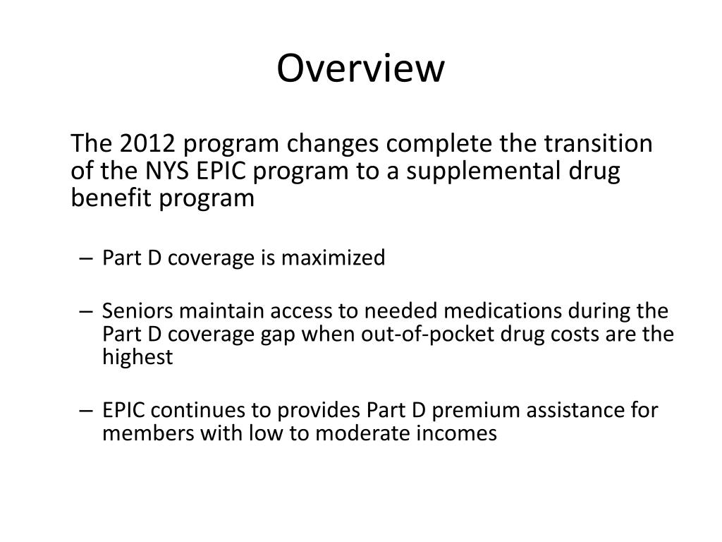 PPT New York State EPIC Program PowerPoint Presentation, free