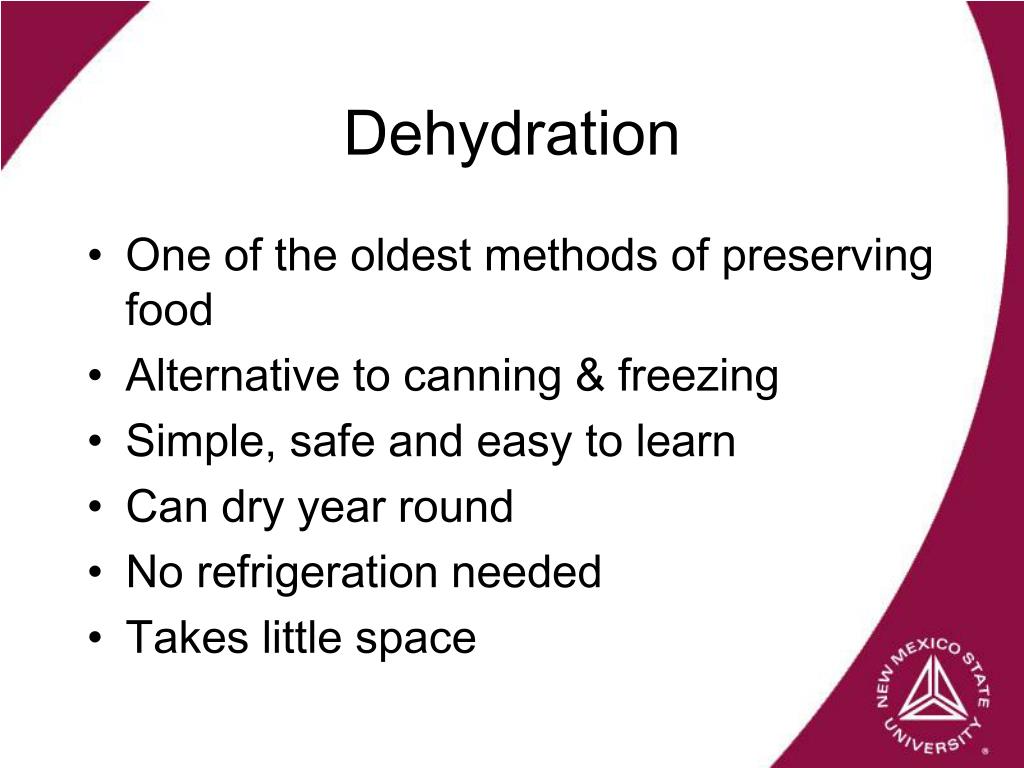 PPT Food preservation Dehydration PowerPoint Presentation, free
