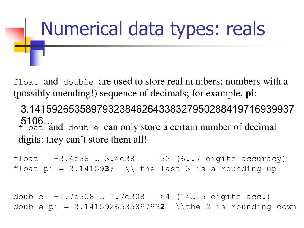 PPT Fundamental data types PowerPoint Presentation, free download
