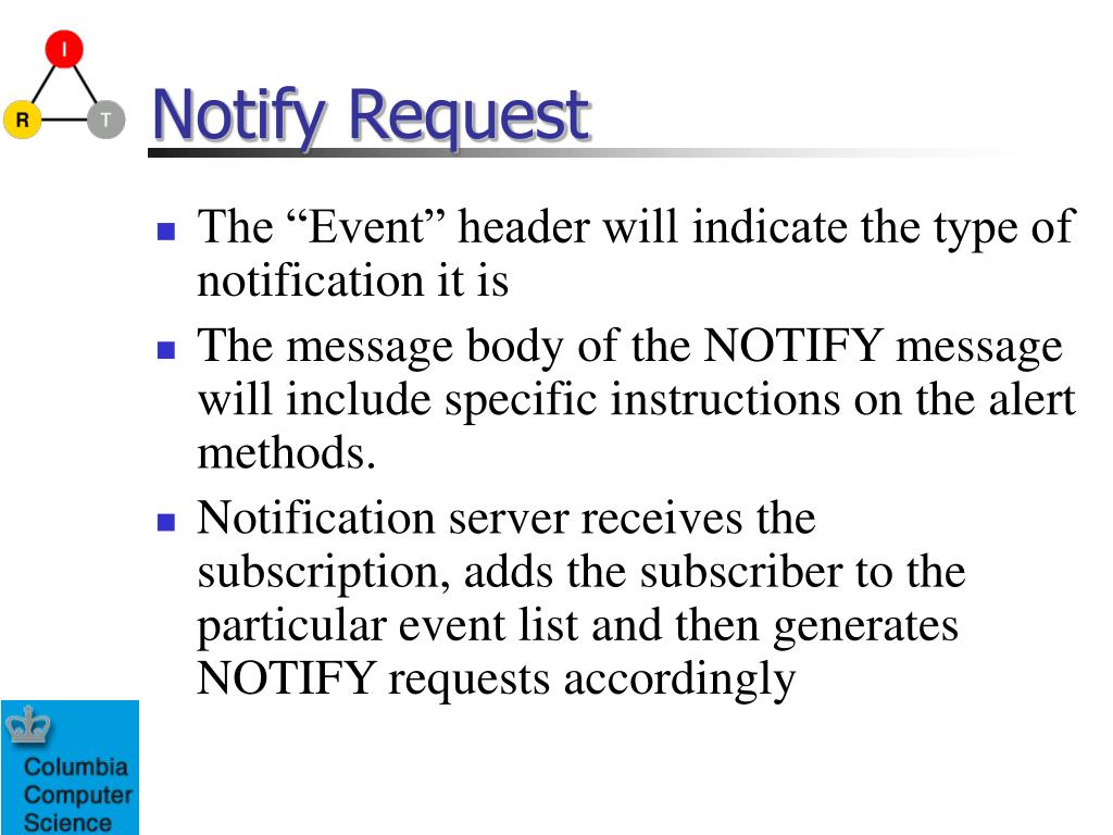 PPT A Generic Event Notification System Using XML and SIP PowerPoint