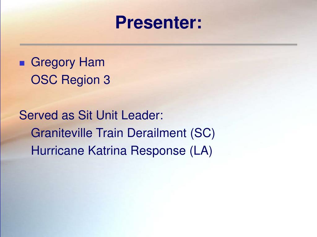 PPT SITUATION UNIT LEADER PowerPoint Presentation ID841964