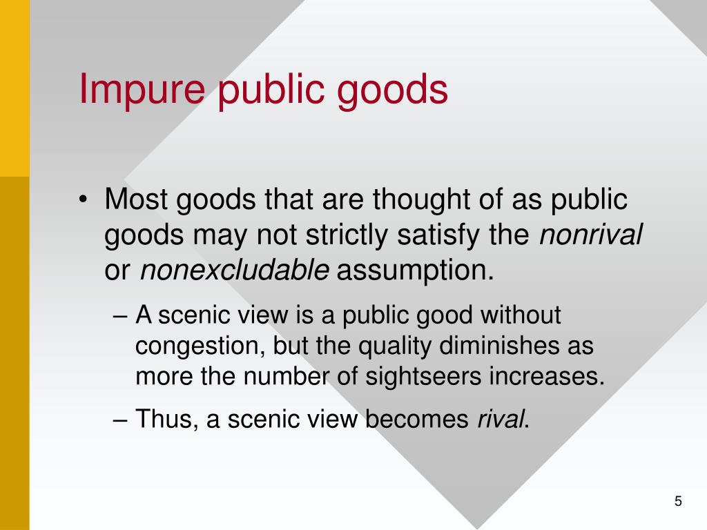 PPT Chapter 4 Public Goods PowerPoint Presentation ID842282