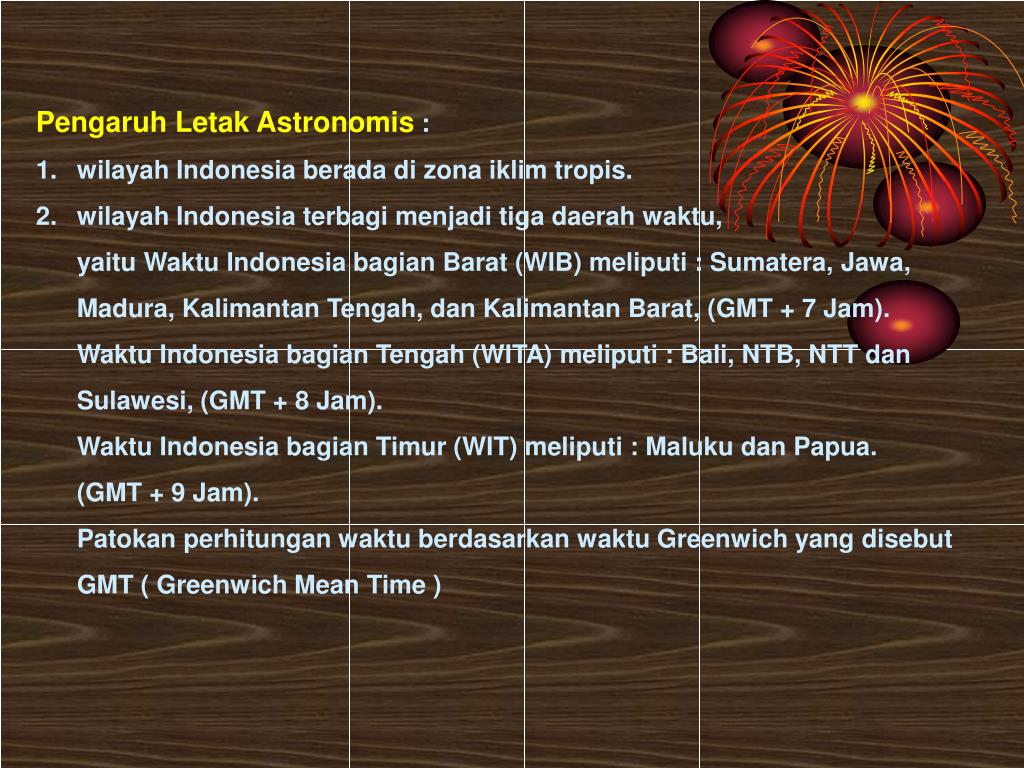 Wilayah Waktu Indonesia Bagian Barat Indonesia Page