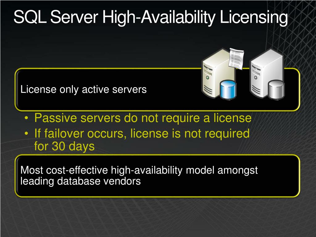 PPT SQL Server 2008 Databázová platforma PowerPoint Presentation