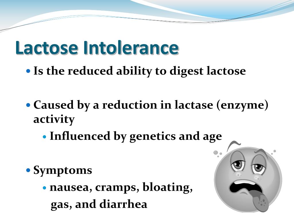 PPT Lactose Intolerance and the Development of two Innovative Dairy