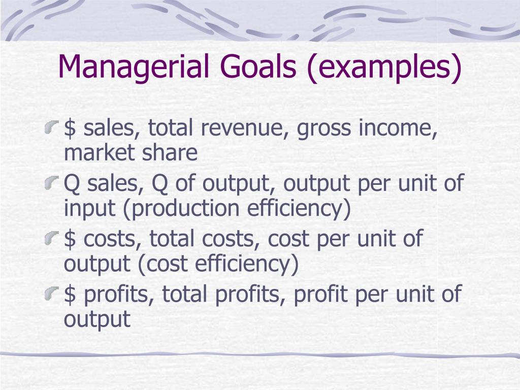 PPT Unit 1. Fundamentals of Managerial Economics (Chapter 1