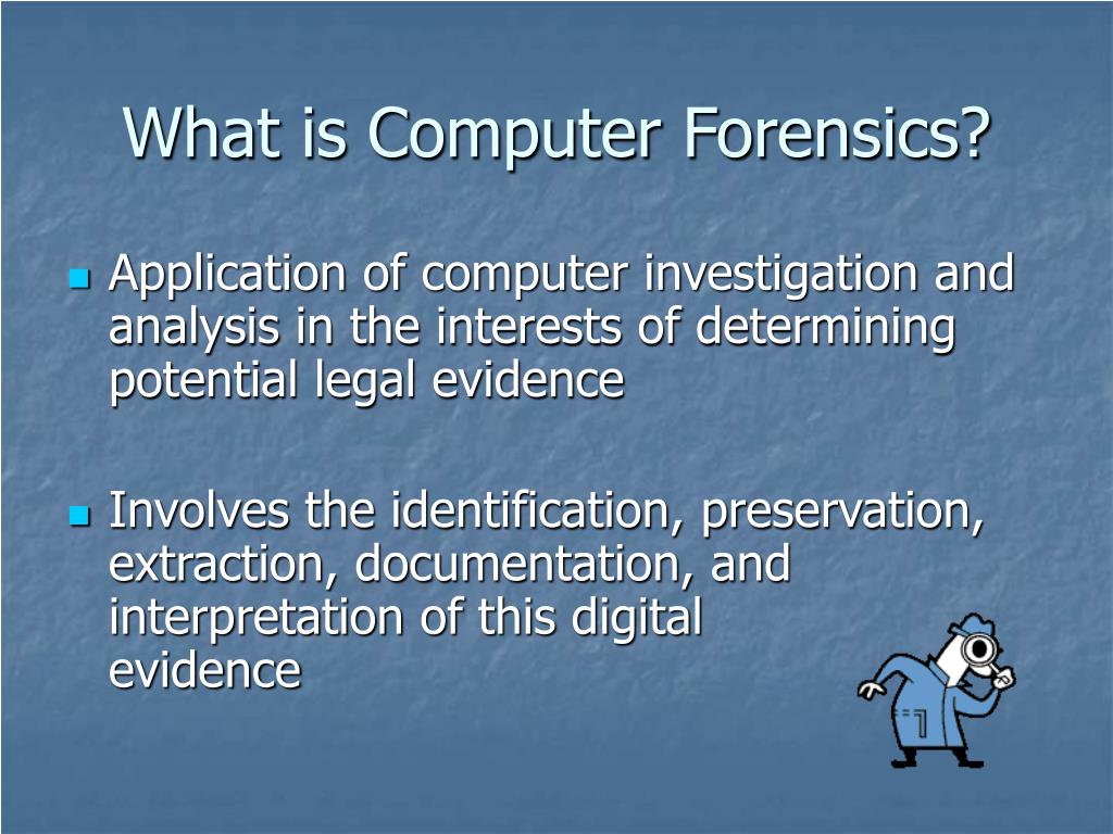 PPT Teaching Computer Forensics Using Student Developed Evidence