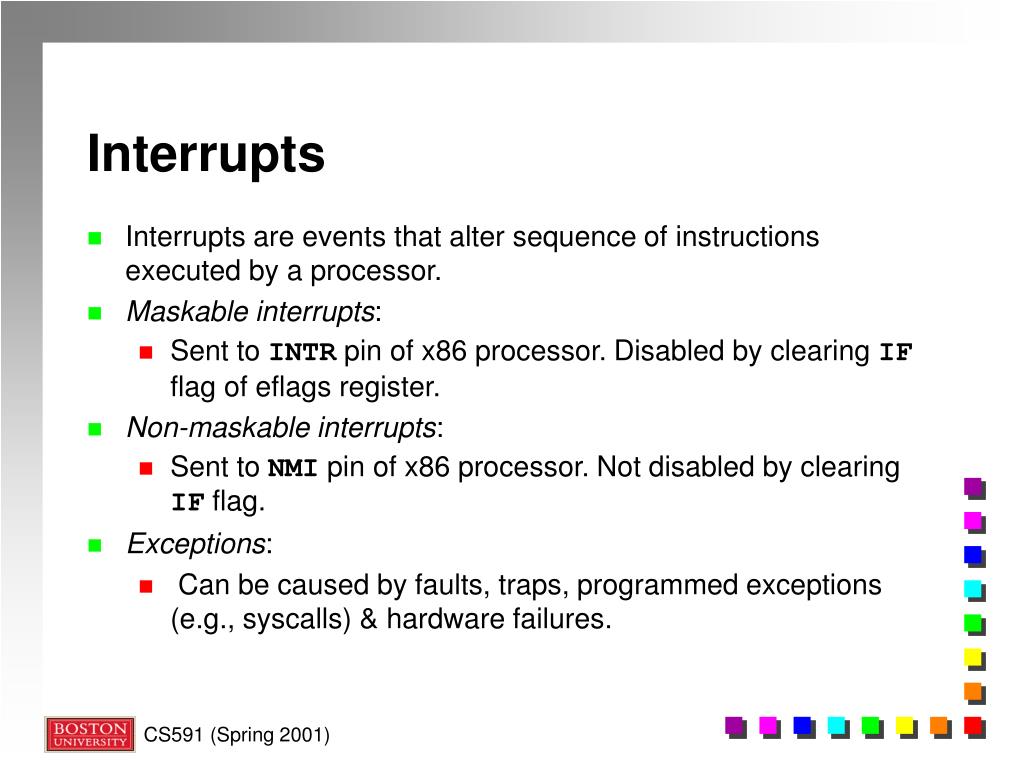 PPT The Linux Kernel Signals & Interrupts PowerPoint Presentation ID846438
