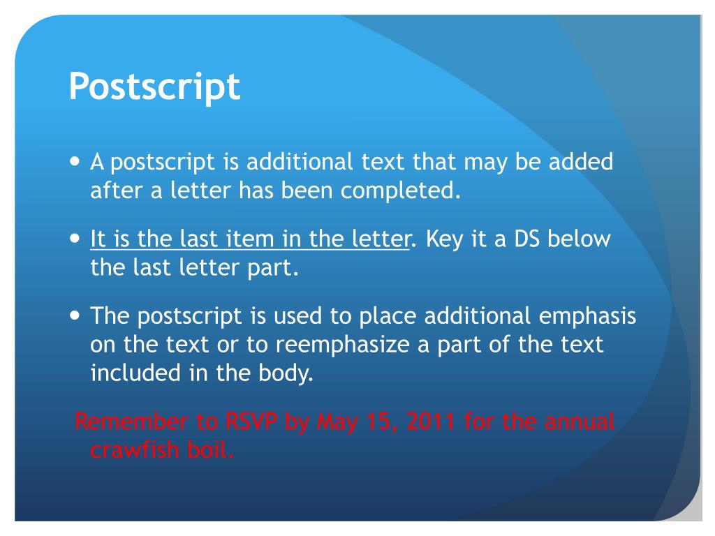PPT Business Correspondence PowerPoint Presentation, free download