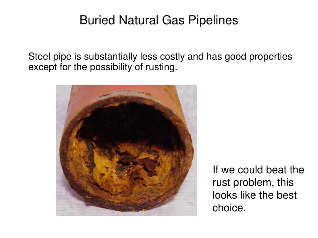 PPT Buried Natural Gas Pipelines PowerPoint Presentation, free
