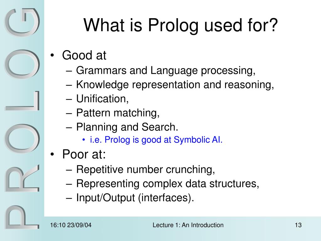 PPT Artificial Intelligence Programming in Prolog PowerPoint