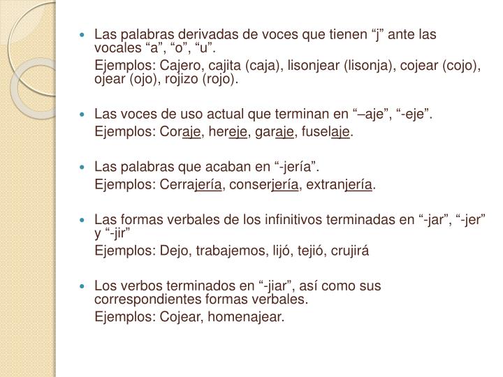 PPT El uso de las letras PowerPoint Presentation ID854182