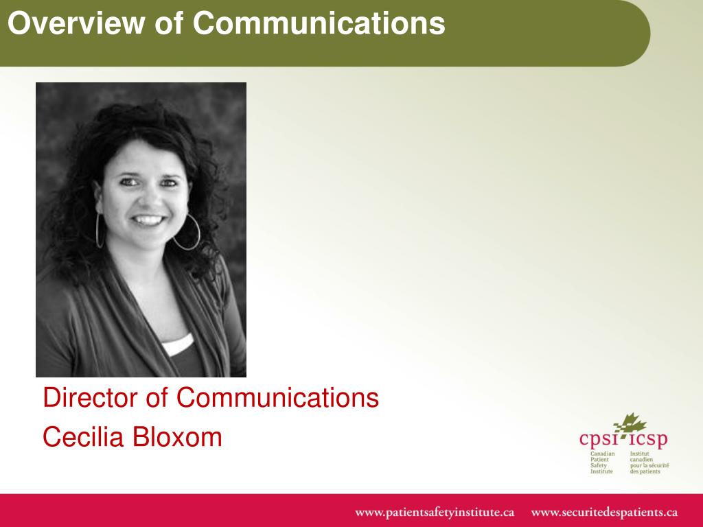 PPT Canadian Patient Safety Institute PowerPoint Presentation, free