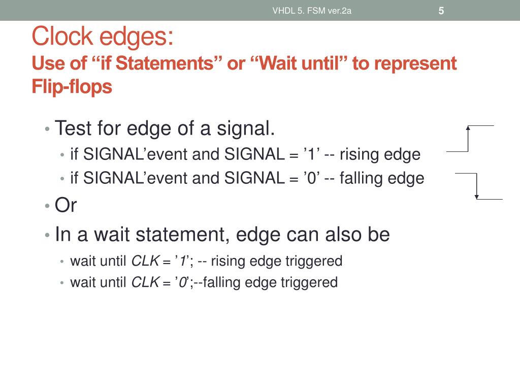 PPT VHDL 5 FINITE STATE MACHINES (FSM) PowerPoint Presentation, free