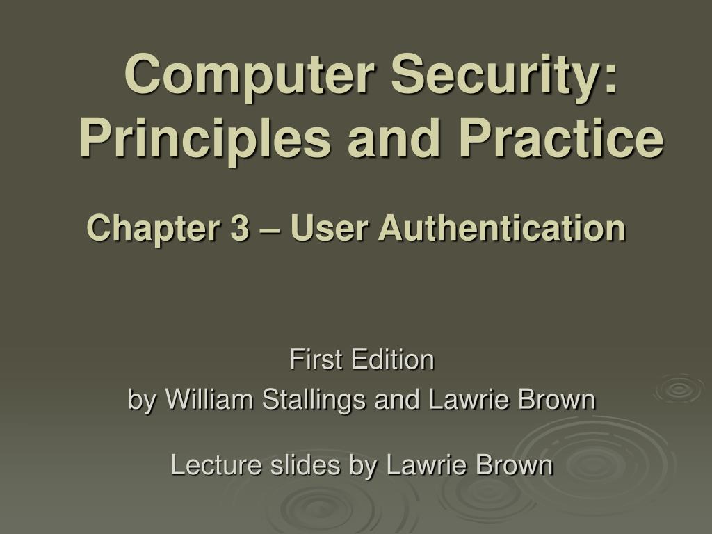 PPT Computer Security Principles and Practice PowerPoint PPT Computer Security Principles and Practice PowerPoint