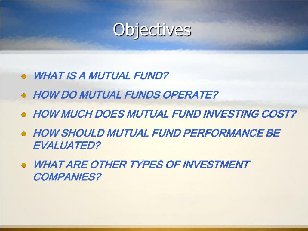 PPT Mutual Funds PowerPoint Presentation, free download ID861840