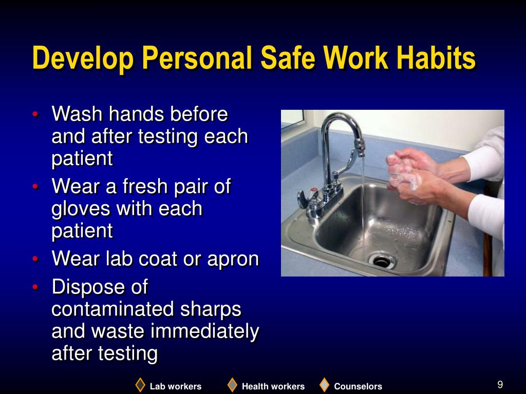 PPT Module 6 Safety At the HIV Rapid Testing Site PowerPoint