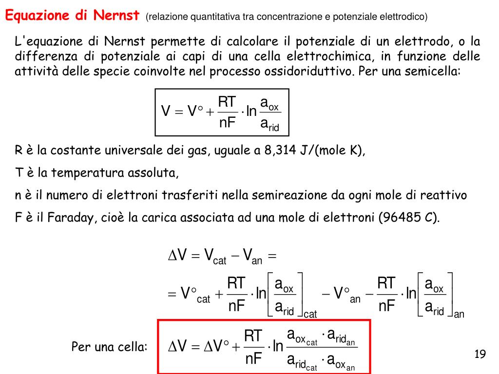 PPT Introduzione all’elettrochimica PowerPoint Presentation, free