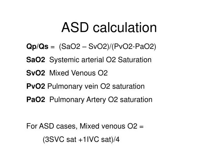 PPT ASD calculation PowerPoint Presentation, free download ID868715
