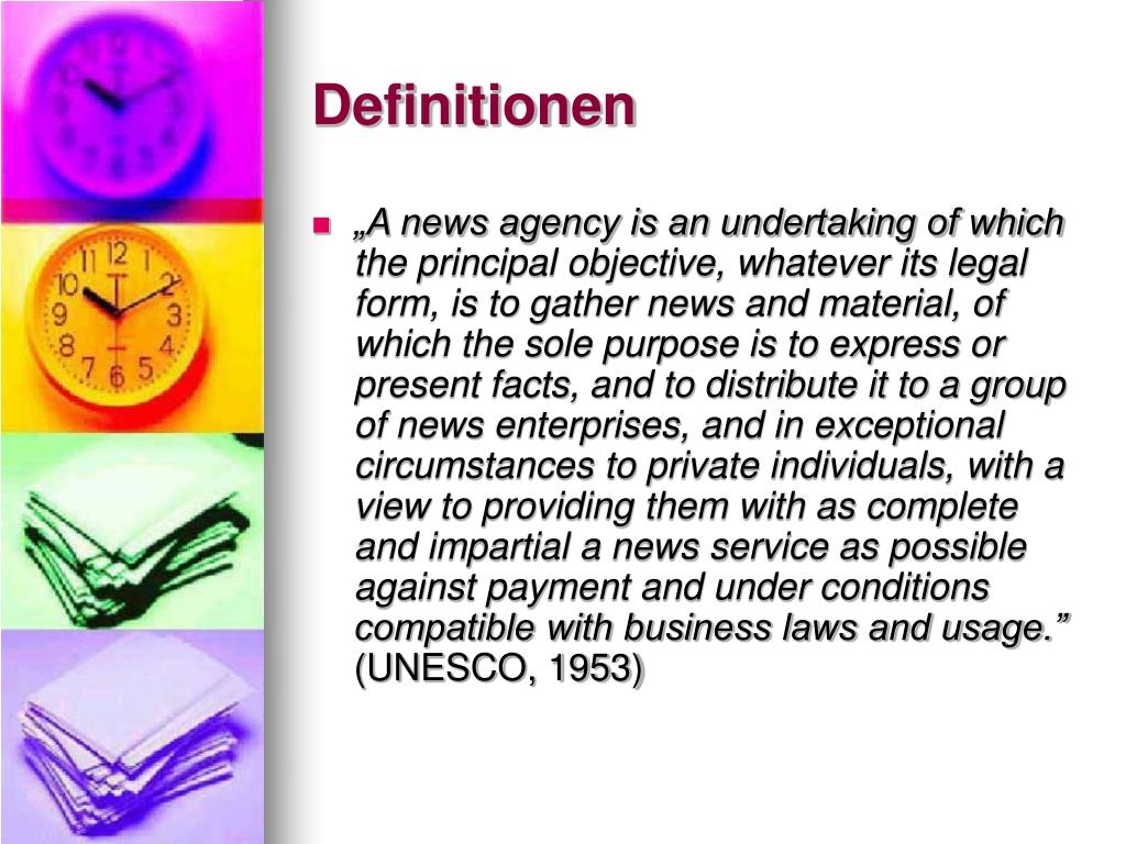 PPT Nachrichtenagenturen PowerPoint Presentation, free download ID