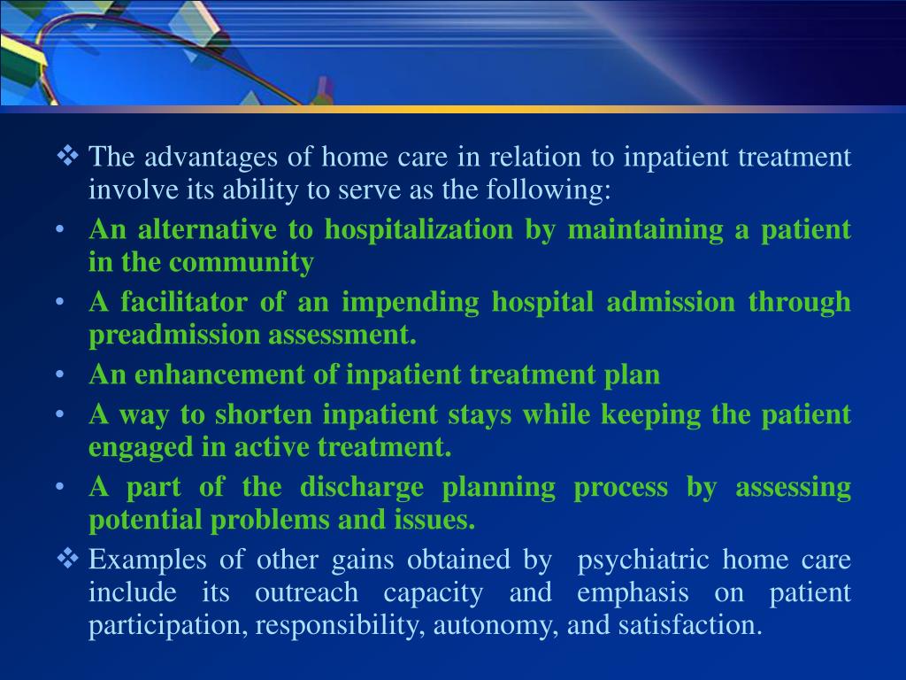 PPT CommunityBased Psychiatric Nursing Care PowerPoint Presentation