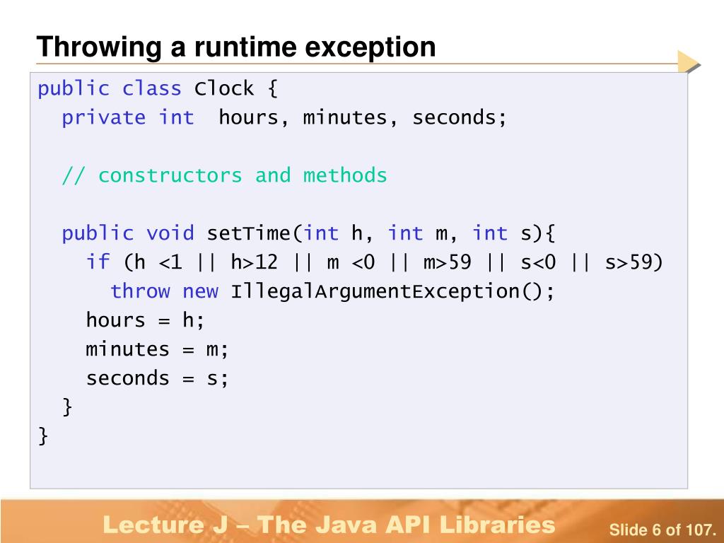 PPT Lecture J The Java API Libraries PowerPoint Presentation, free