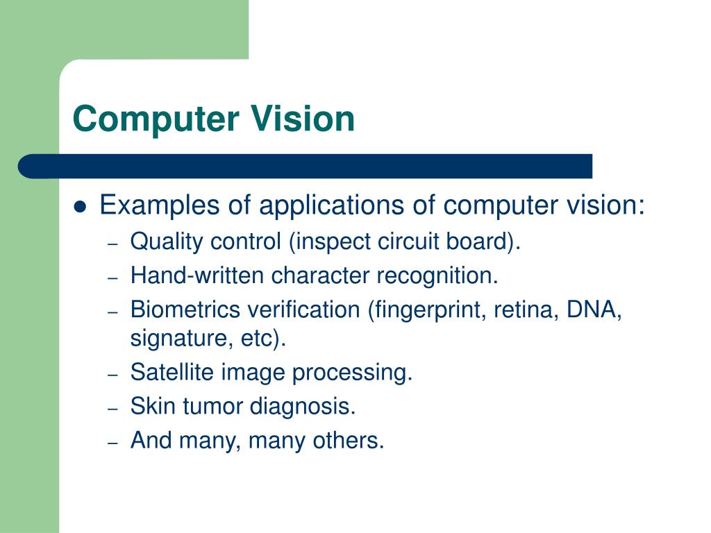 PPT Chapter 1 Introduction to Computer Vision and Image Processing