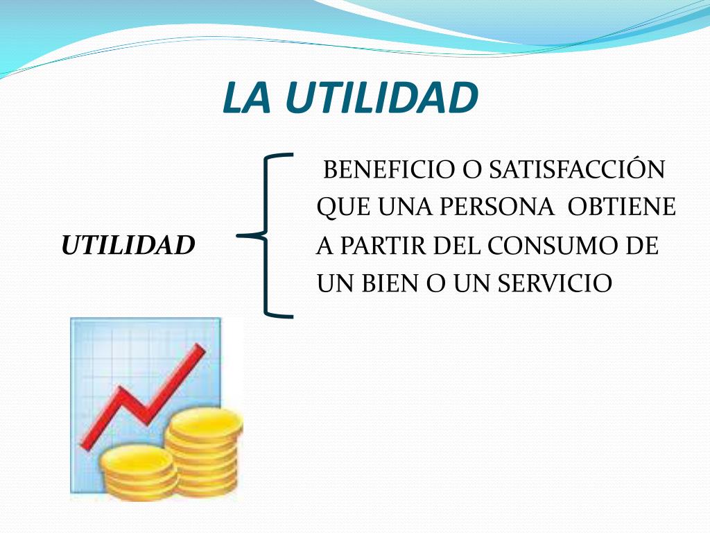 PPT OFERTA Y DEMANDA 1. LA TEORÍA DE LA UTILIDAD Y DE LA DEMANDA