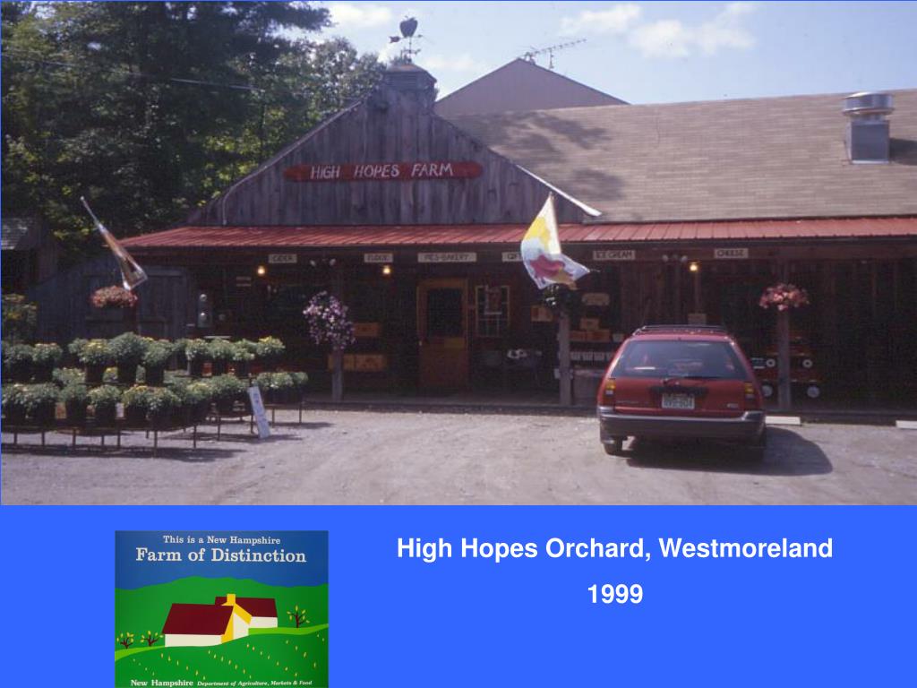 PPT New Hampshire Farms of Distinction 19972005 PowerPoint