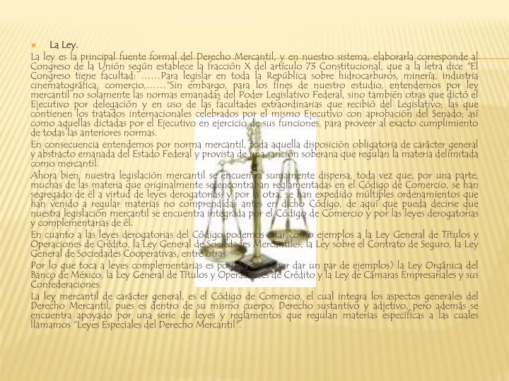 PPT FUENTES DEL DERECHO COMERCIAL PowerPoint Presentation ID881759