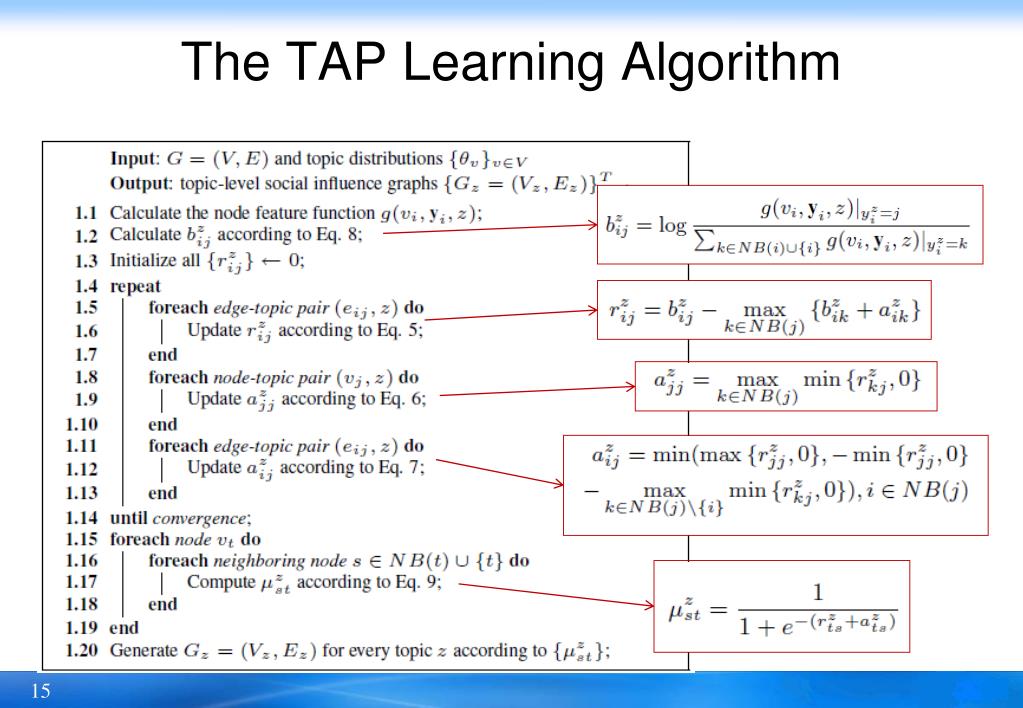 PPT Social Influence Analysis in Largescale Networks PowerPoint Presentation ID882742