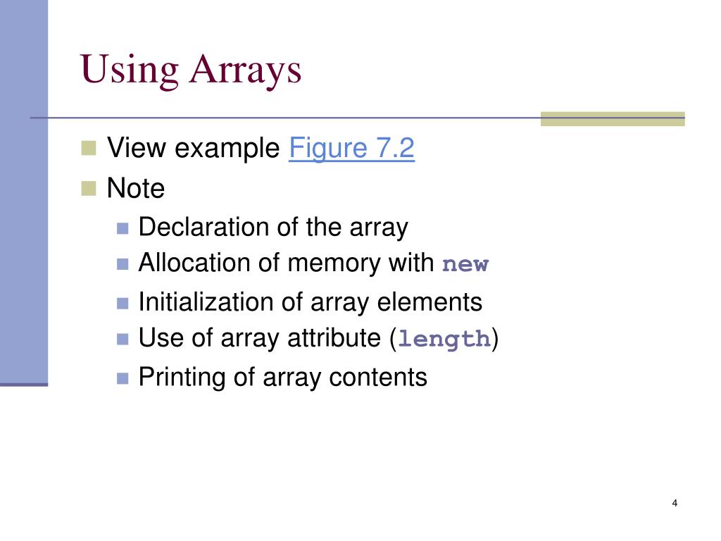 PPT Arrays PowerPoint Presentation, free download ID883142