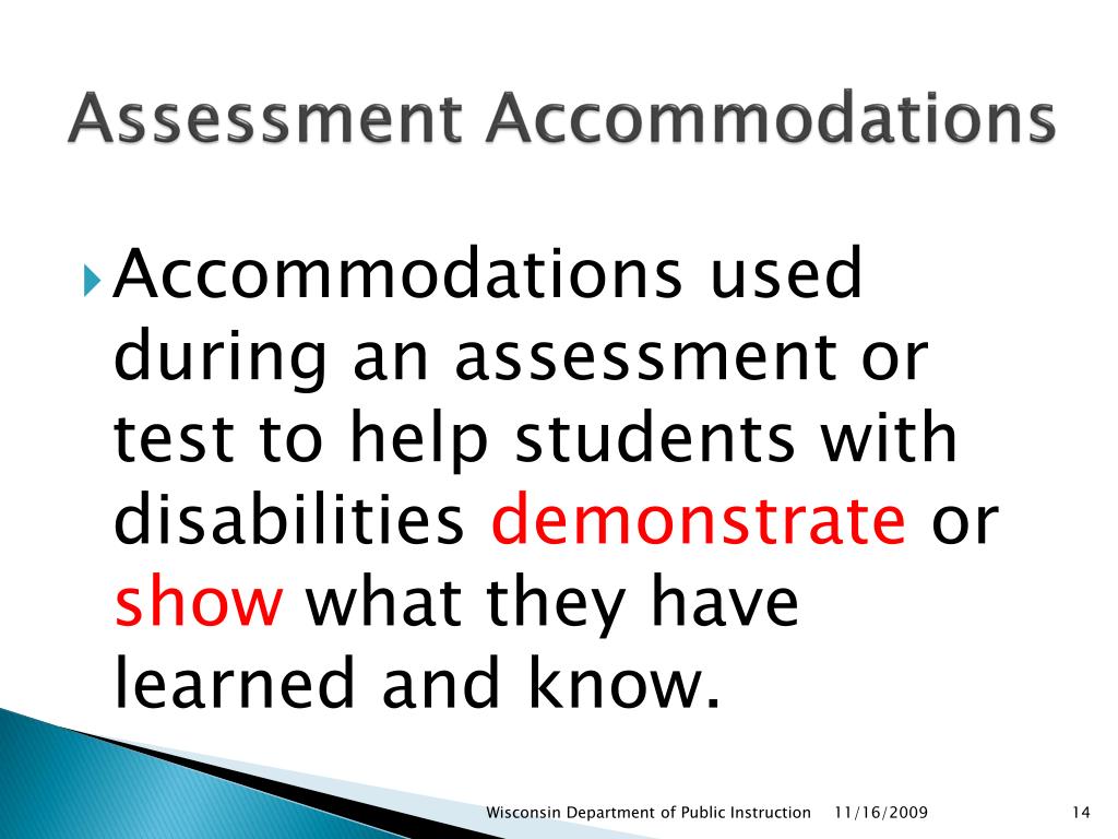 PPT for Students with Disabilities PowerPoint