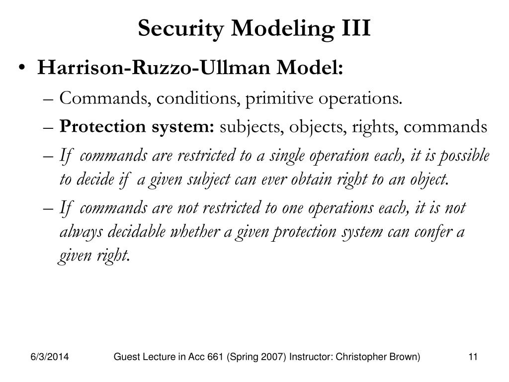 PPT Security Modeling PowerPoint Presentation, free download ID884918