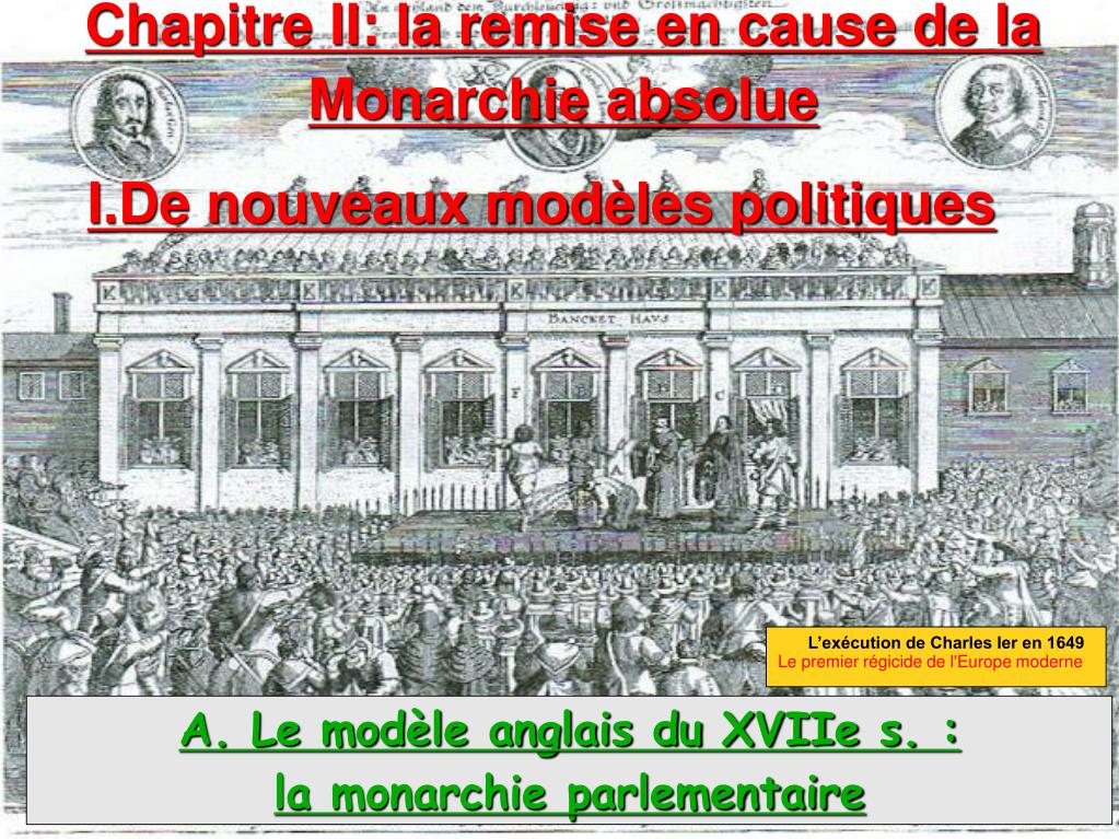 PPT Chapitre II la remise en cause de la Monarchie