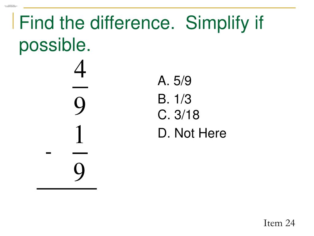 "Simplify (7√3)/(√10 + √3)−(2√5)/(√6 + √5)−(3√2)/(√15 + 3√2) V
Image by : www.teachoo.com
Web simply, the numerators and denominators of each fraction are multiplied, and the result forms a new numerator and denominator. It can be written as 2.166667 in decimal form (rounded to 6 decimal places).
PPT 1 10 19 28 37 46 55 2 11 20 29 38 47 3 12 21 30 39 48 4 13 22 31
![Find the gcd (or hcf) of. Then press the simplify fraction button, to calculate and display the simplified fraction. PPT 1 10 19 28 37 46 55 2 11 20 29 38 47 3 12 21 30 39 48 4 13 22 31