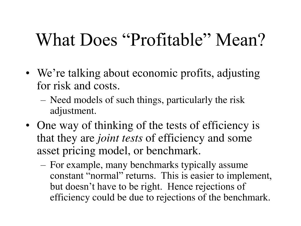PPT Asset Return Predictability PowerPoint Presentation, free