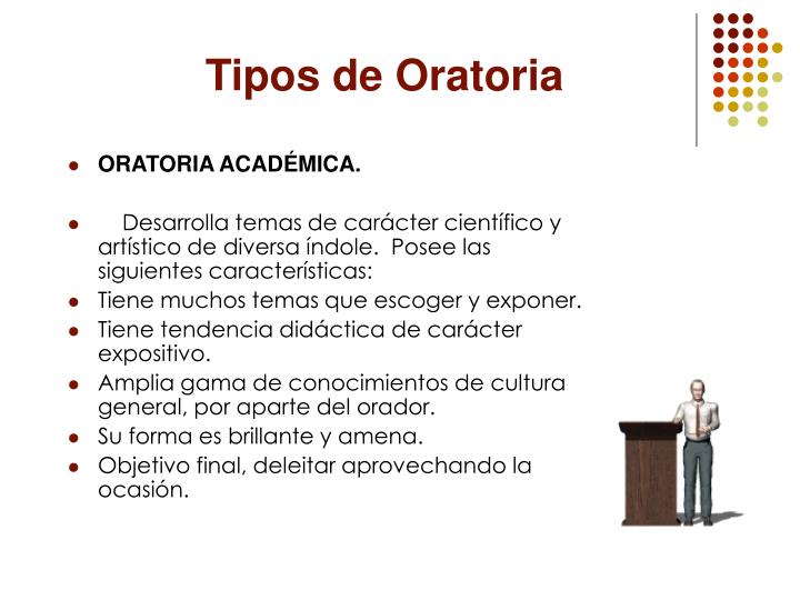 PPT La Oratoria PowerPoint Presentation ID893801