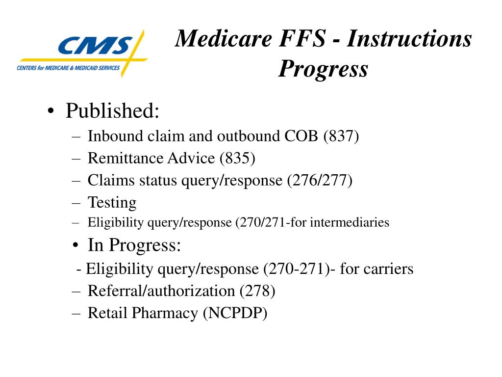 PPT HIPAA Medicare FFS Issues Fourth National HIPAA Summit April 26