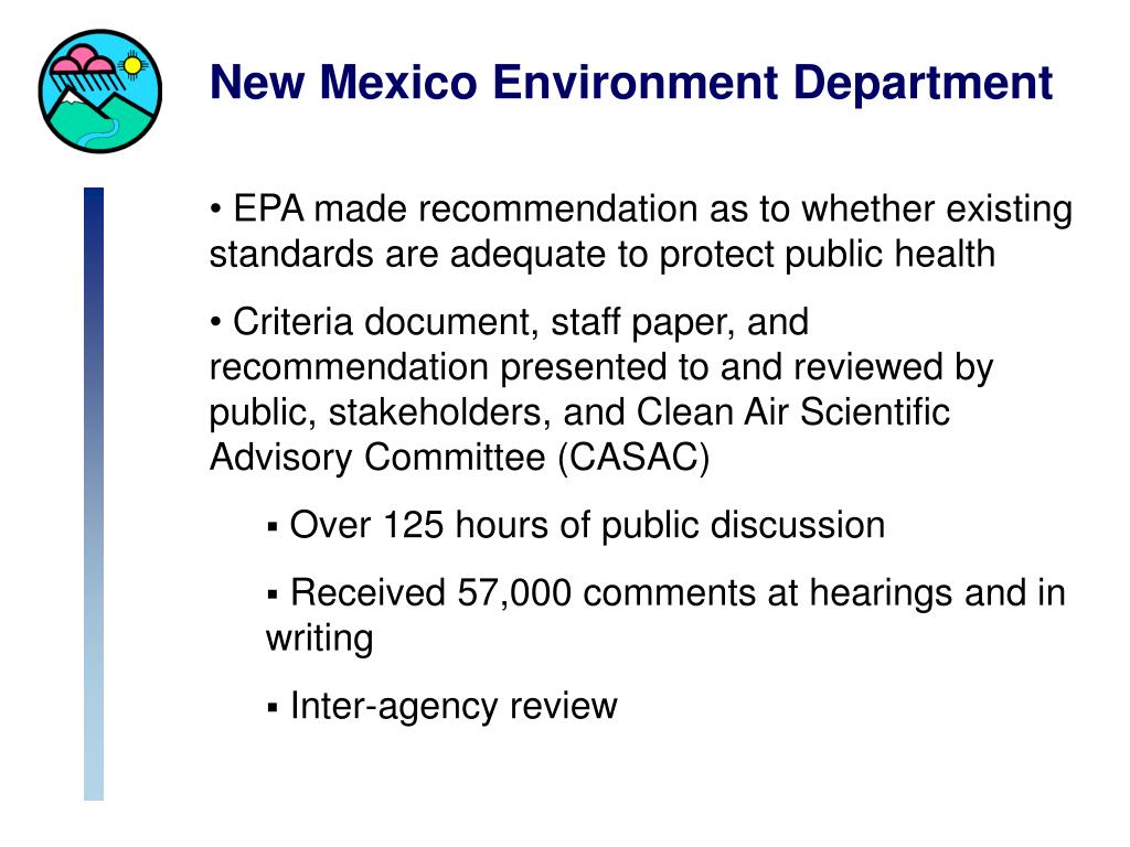 PPT New Mexico Environment Department PowerPoint Presentation, free