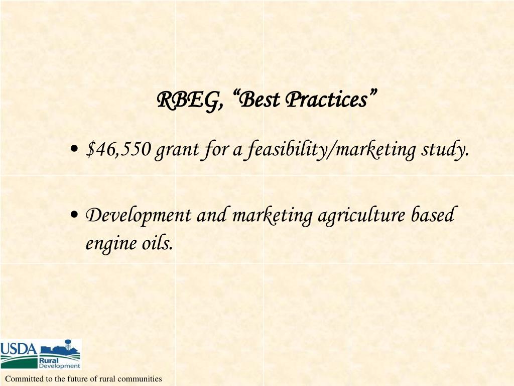 PPT Committed to the future of rural communities PowerPoint