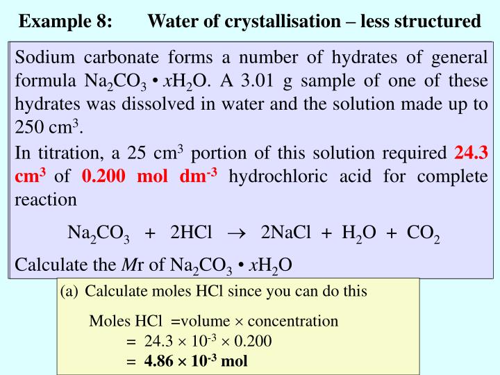 PPT Mole Calculations PowerPoint Presentation ID902714