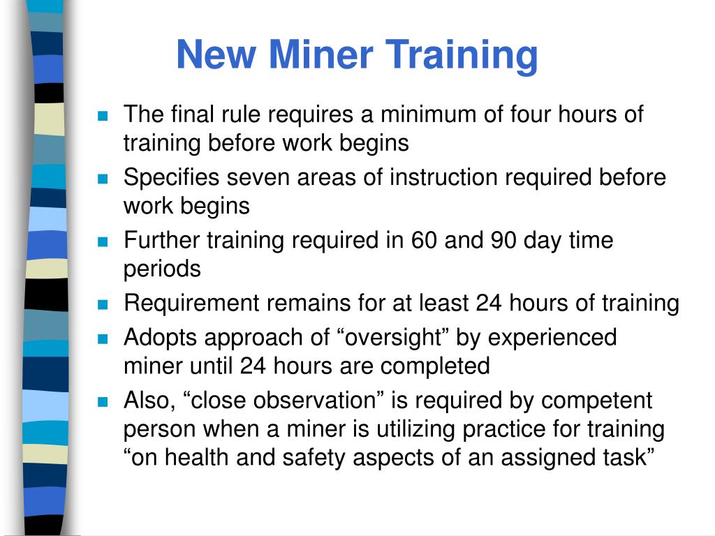 PPT MSHA’s Part 46 PowerPoint Presentation, free download ID904846