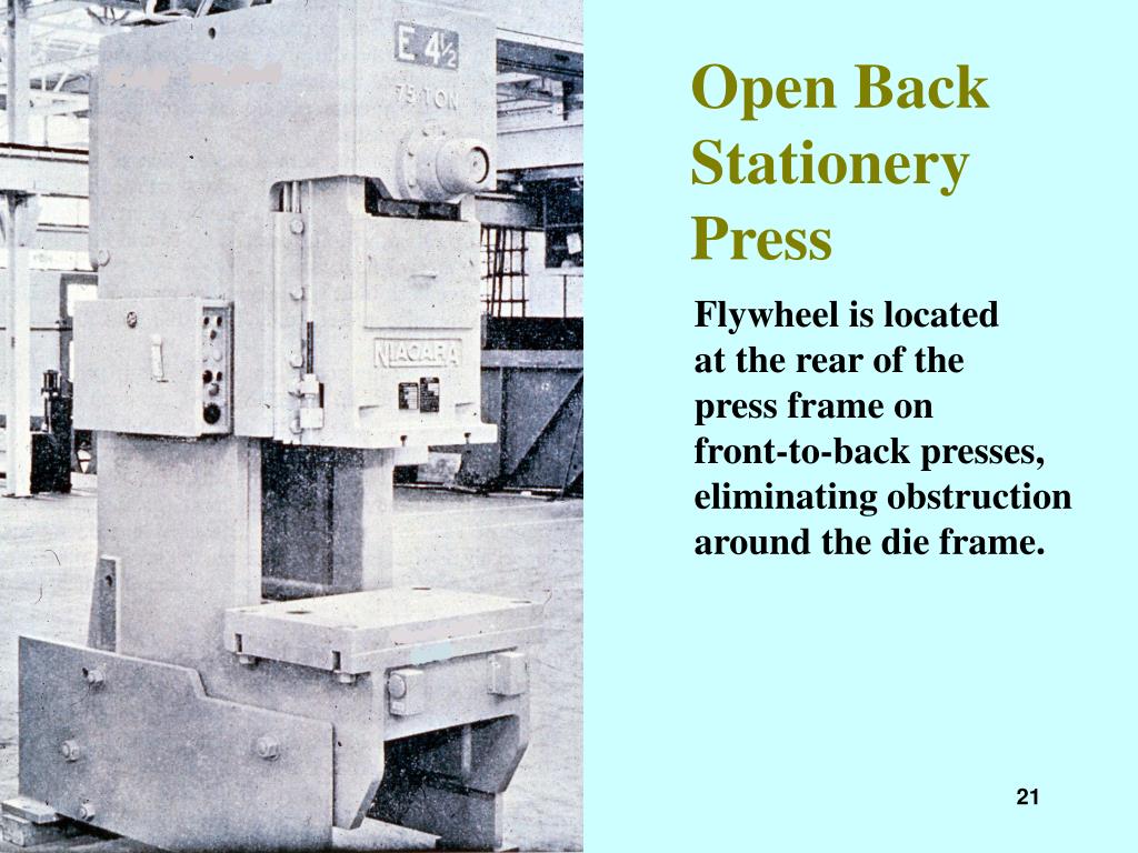 PPT Mechanical Power Presses PowerPoint Presentation, free download