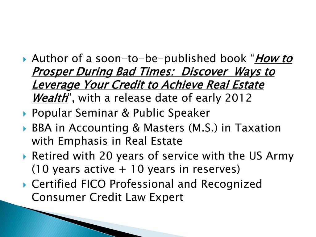 PPT Steps to our Credit Repair Client PowerPoint Presentation