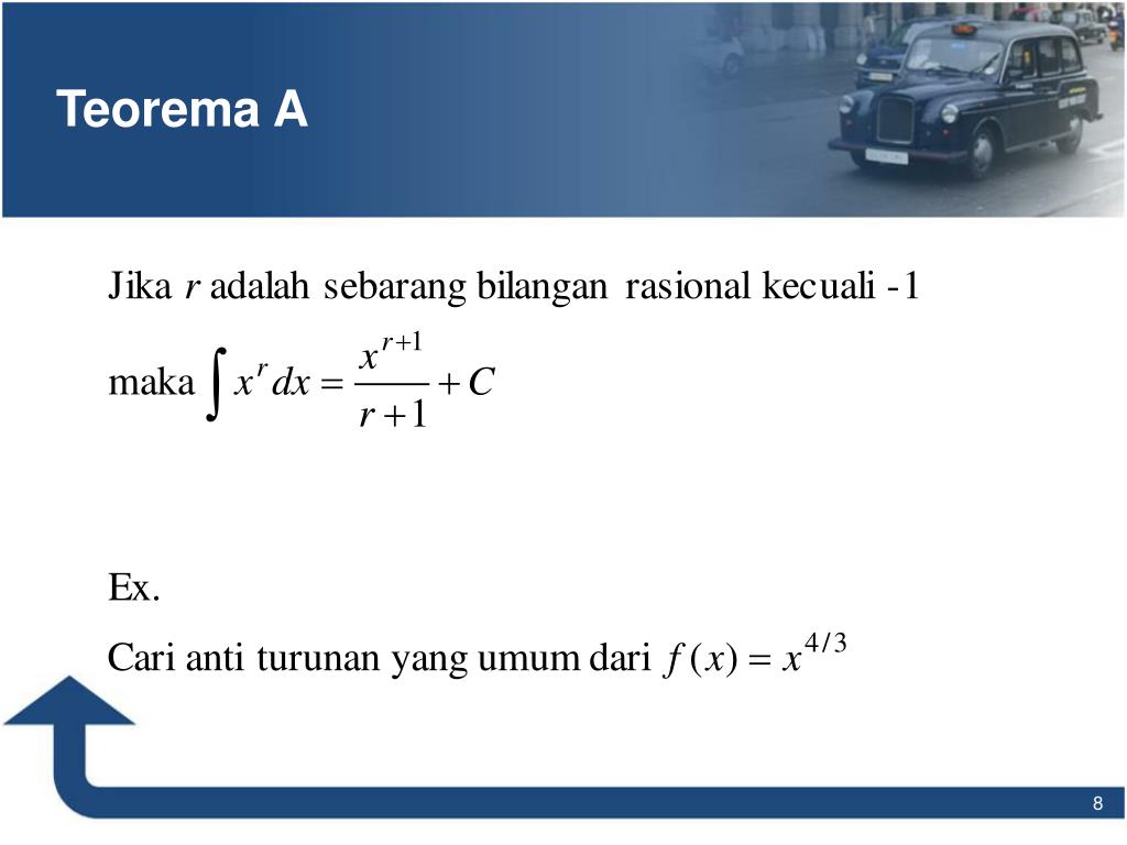 PPT INTEGRAL TAK TENTU PowerPoint Presentation, free