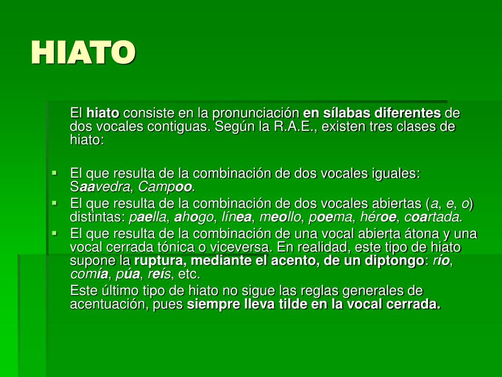 PPT DIPTONGO, TRIPTONGO E HIATO PowerPoint Presentation